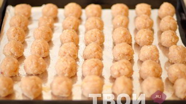 куриные фрикадельки в глазури из сидра