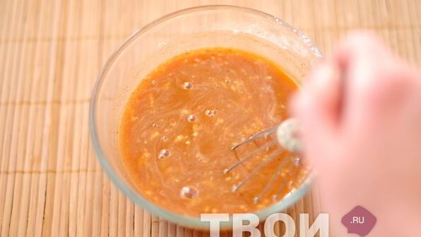 куриные фрикадельки в глазури из сидра