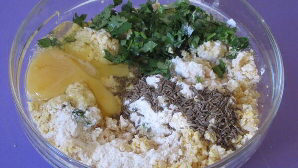 пита с фрикадельками из нута фалафель