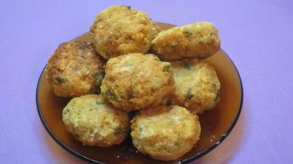 пита с фрикадельками из нута фалафель