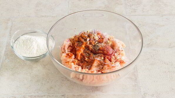 пряные куриные фрикадельки