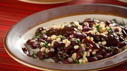 Гарнир из фасоли