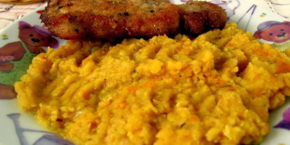 Рецепт гарнира из красной чечевицы