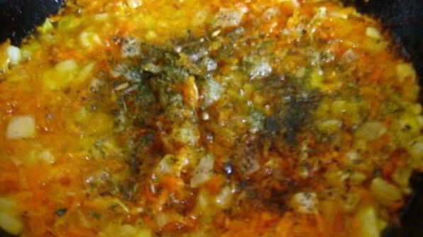 гарнир из красной чечевицы