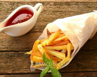 Картофель фри в духовке