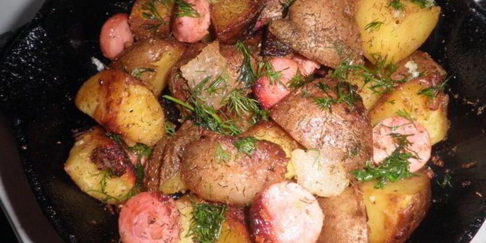 Рецепт картофеля по-деревенски