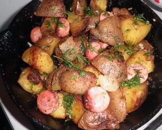 Картофель по-деревенски