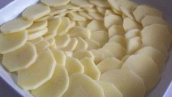 картофель под сыром