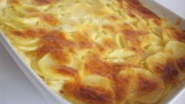 картофель под сыром