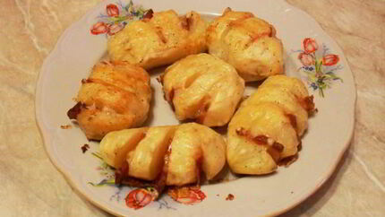 Картофель с беконом