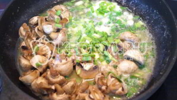 картофель с грибами в духовке