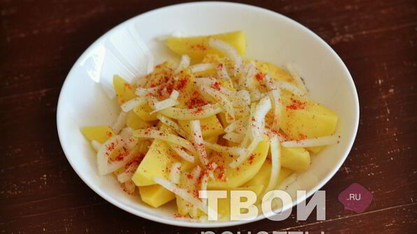 картофель в фольге