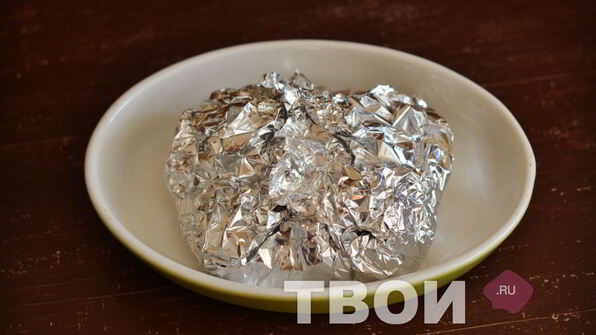картофель в фольге