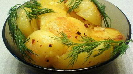 Картофель в рукаве для запекания