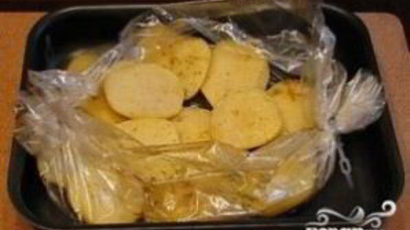 картофель в рукаве для запекания