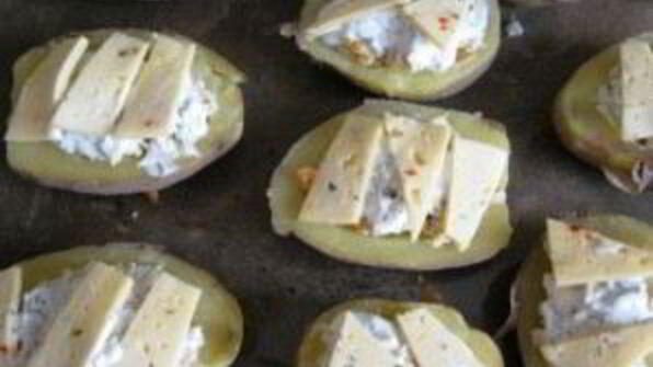 картошка с фаршем в духовке