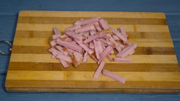 картошка с ветчиной и сыром в духовке