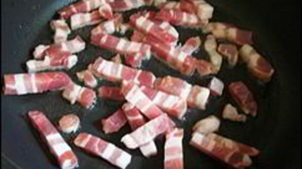 картошка жаренная с салом