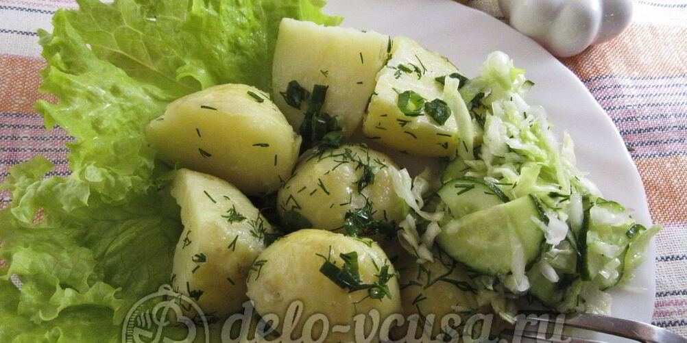 Рецепт молодого картофеля в мультиварке