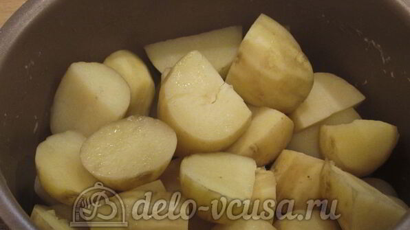 молодой картофель в мультиварке