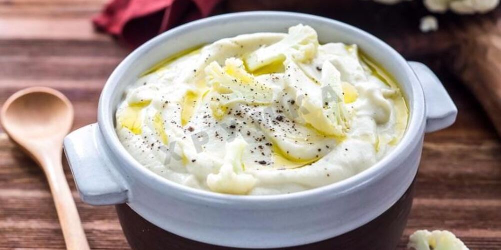 Рецепт отличного гарнира — пюре из цветной капусты