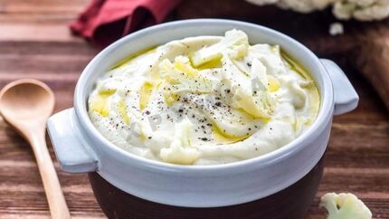 Отличный гарнир — пюре из цветной капусты