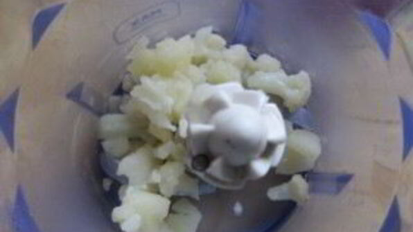 пюре из цветной капусты и картофеля