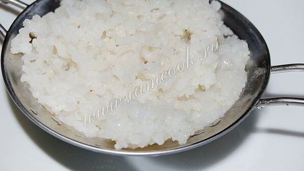 рис с грибами