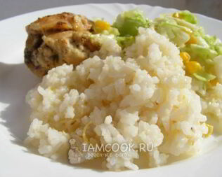 Рис с имбирем и лимоном