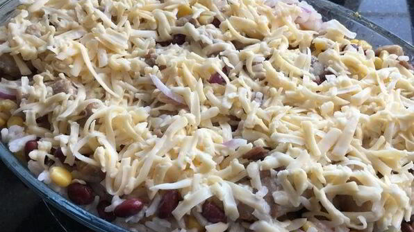 рис с курицей