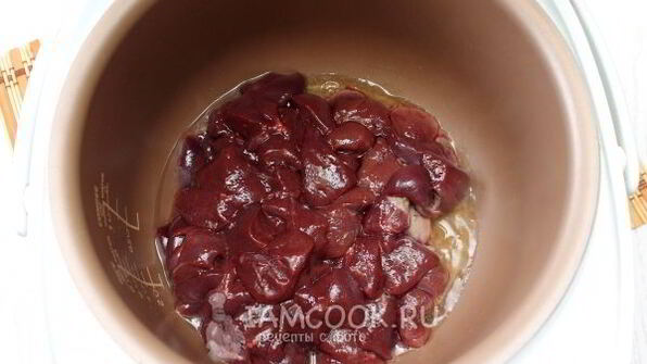 рис с печенью