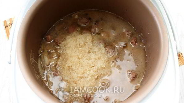 рис с печенью