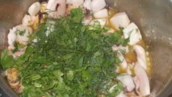 рис с подливкой