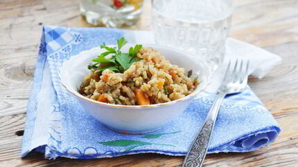 Рис с соевым соусом