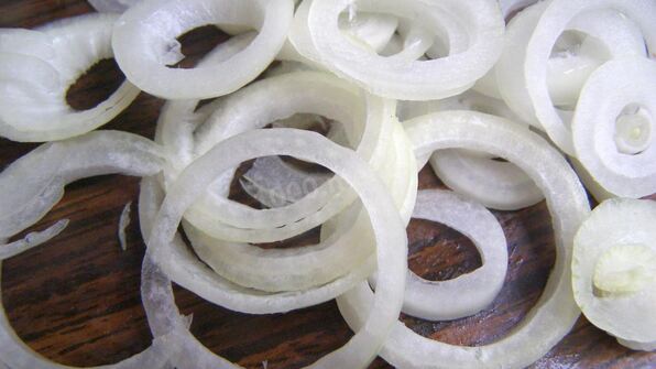 жареная картошка с шампиньонами и луком