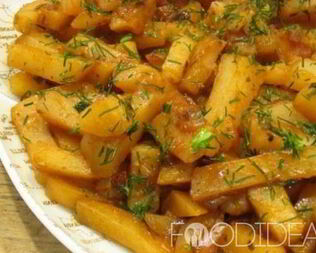 Жареная картошка в мультиварке