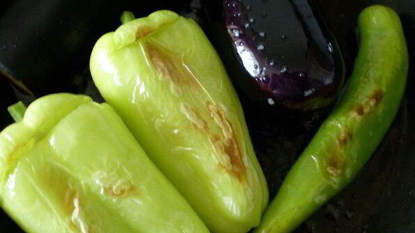 бадымджан, бибяр, помидор долмасы