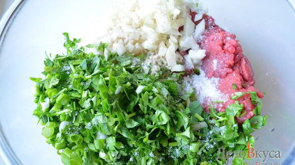 долма из виноградных листьев