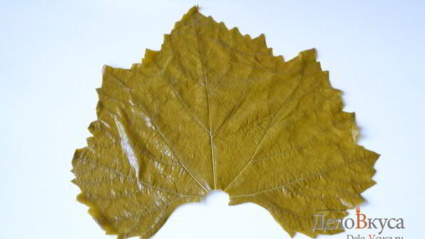 долма из виноградных листьев