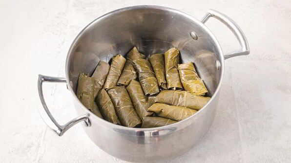 долма с бараниной и говядиной