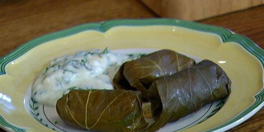 Рецепт долмы с кускусом и вялеными помидорами