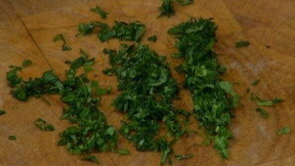 долма с кускусом и вялеными помидорами