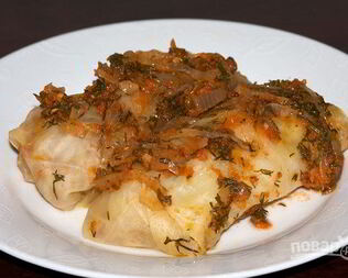 Голубцы из говяжьего фарша