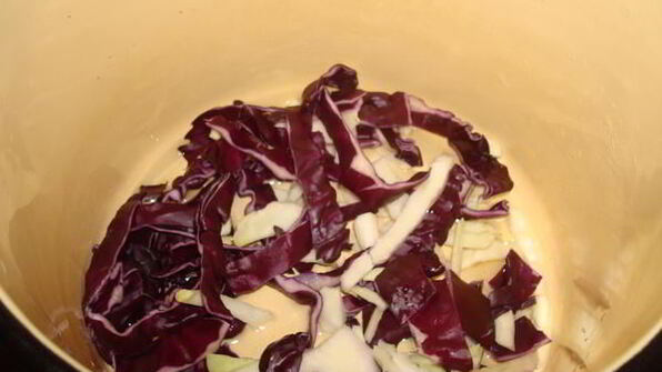 голубцы из красной капусты