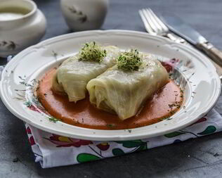 Голубцы из молодой капусты