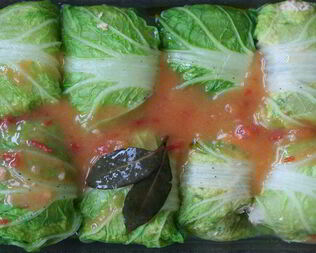 Голубцы из пекинской капусты