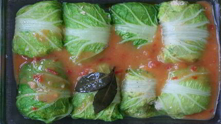Голубцы из пекинской капусты