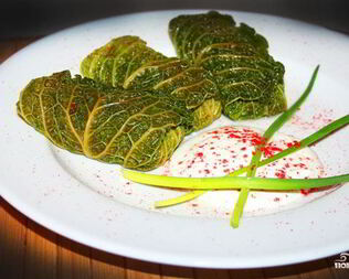 Голубцы из савойской капусты