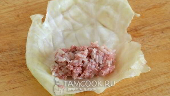 голубцы с фаршем из мраморной говядины