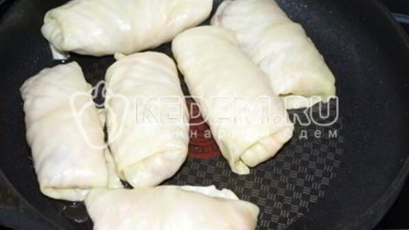 голубцы с картофелем и грибами